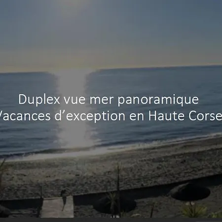Sognu Di Rena Superbe Duplex T4 3 Ch Climat Vue Panoramique Face A La 산-니콜라오